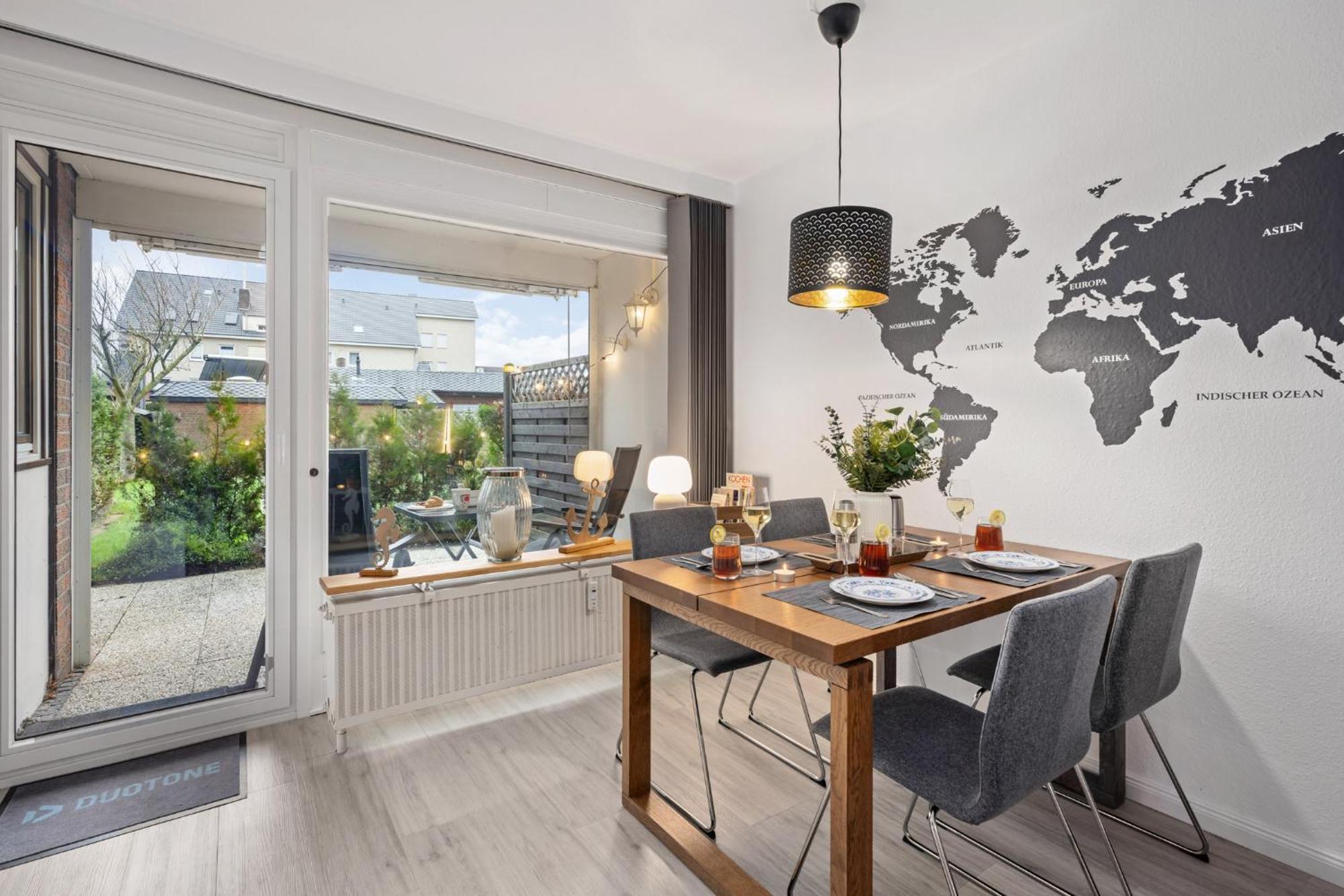 Greypearl - Ruhig Gelegen Mit Terrasse - Strandnaehe - Parkplatz - Wlan Büsum Екстериор снимка