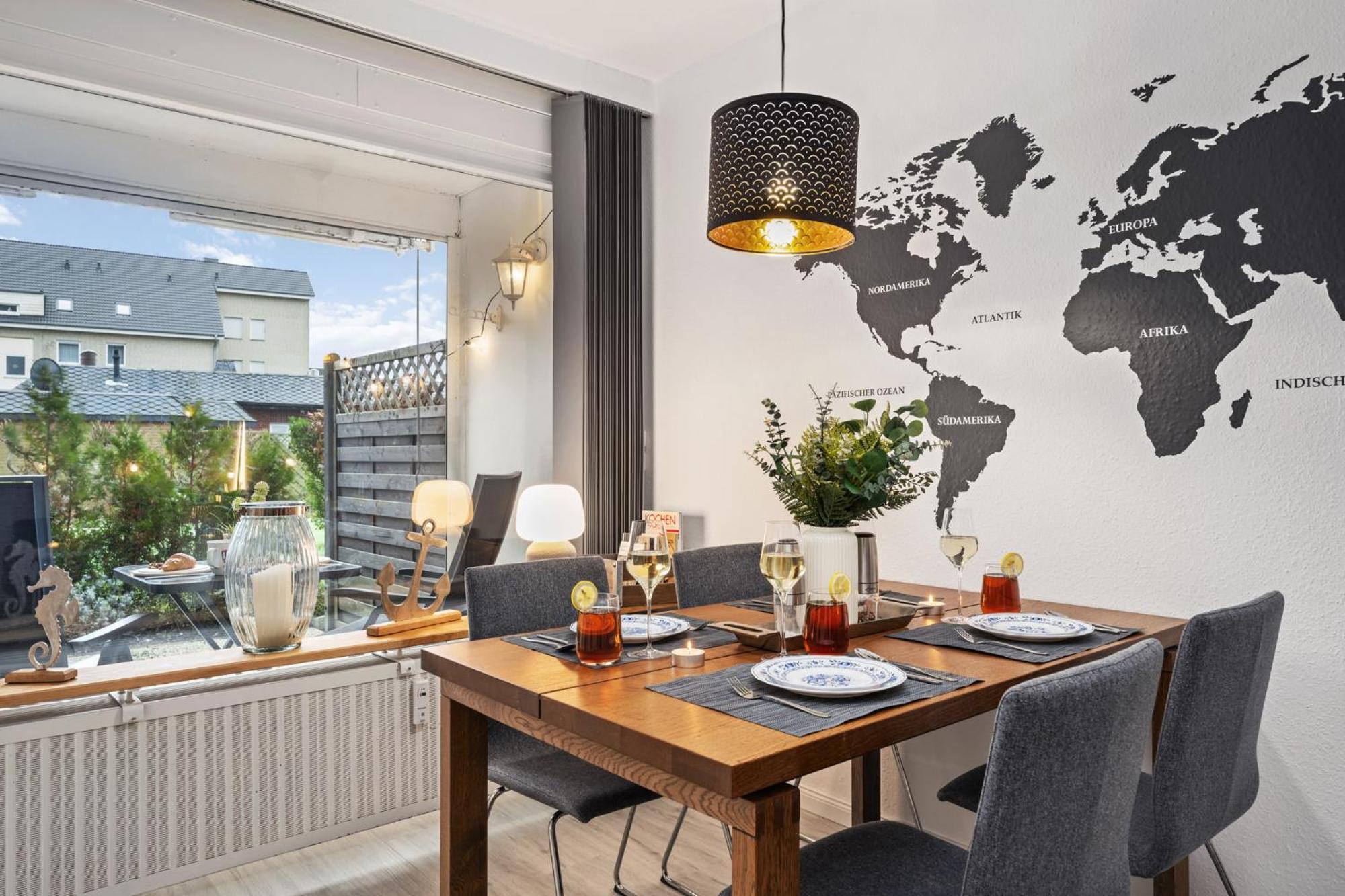 Greypearl - Ruhig Gelegen Mit Terrasse - Strandnaehe - Parkplatz - Wlan Büsum Екстериор снимка